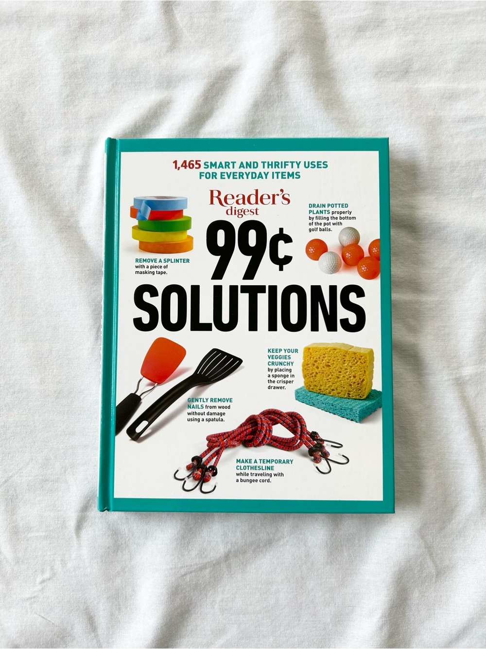 Readers' Digest 99¢ Solutions Hardback Nonfiction Book Life Hacks
